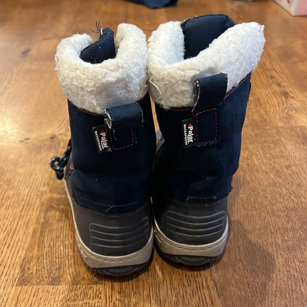 Pajar Kids Snow Boots Black and White
